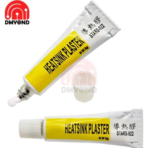 5pcs/lot Stars-922 Thermal Pad Conductive Heatsink Plaster Viscous Adhesive Glue for Chip Cooler Radiator Cool Heat Sink Sticky