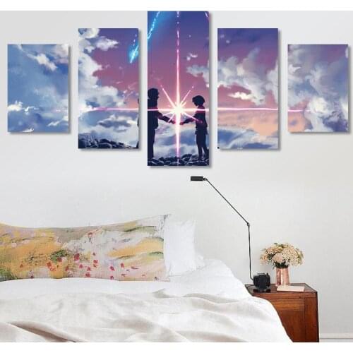 Lover Hand in hand 5D Diamond DIY Paintings Five Connected Pieces Paste all diamonds Diamond Painting Room Home Decoration