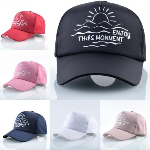 Unisex Fashion Seasons Outdoor Travel Sunhat Couple Casual Adjustable Baseball Cap Men/Women Polyester All-match Golf Hat