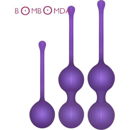 Safe Silicone Smart Ball Kegel Ball Ben Wa Ball Vagina Tighten Exercise Machine Vaginal Geisha Ball Adults Sex Toys for Women