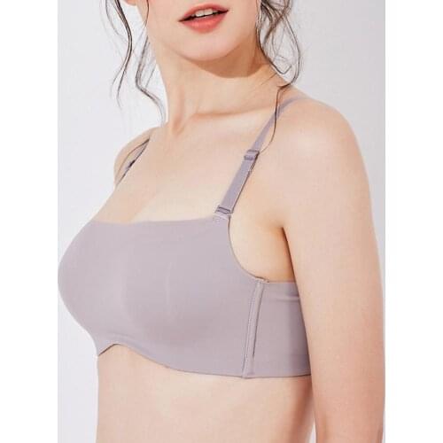 Fashion Women Lingerie Thin Padded Bralette Push Up Bra Comfortable Wire Free Bras Solid color brassiere Underwear BH