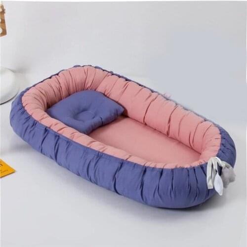 Baby Newborn Sleeping Nest Bedding Fence Infant Toddler Bassinet Bed Fence baby accessories newborn room 2021