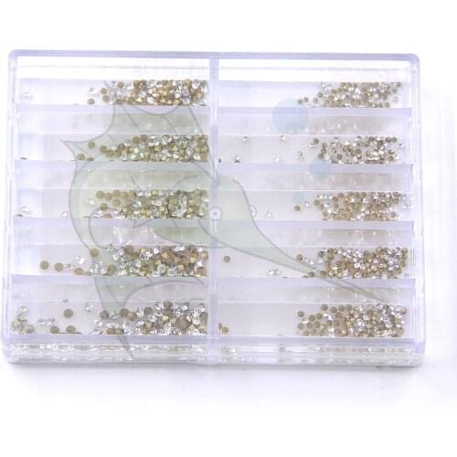 1000pcs/box Assort Size Watch Replacement Stones Parts Rhinestones Middle East Diamond Repair Parts for Watchmakers