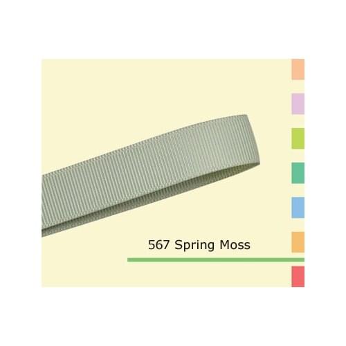 4" Inch (100mm) Deep Green Series Polyester Grosgrain Ribbon 196 colors available