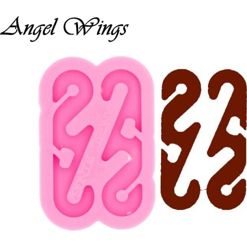 Hook up Silicone Moulds DIY Jewelry Shiny Epoxy and Resin Craft Custom mold DY0447