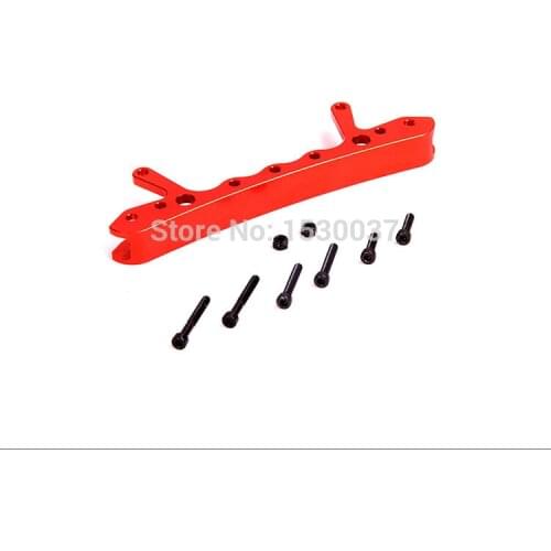CNC Alloy Metal Rear Shock Bumper for 1/5 Hpi Rovan Kingmotor MCD GTB RACING BAJA 5B 5T 5SC SS TRUCK Rc Car Parts