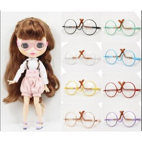 Nude blyth doll glasses/Eyewear(suitable for blyth ,1/6 doll ) 8 color