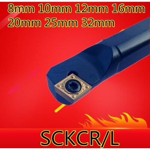 1PCS S08K-SCKCR06 S10K-SCKCR06 S12M-SCKCR06 S16Q-SCKCR09 S20R-SCKCR09 S25S-SCKCR09 8mm-32mm CNC Turning tool