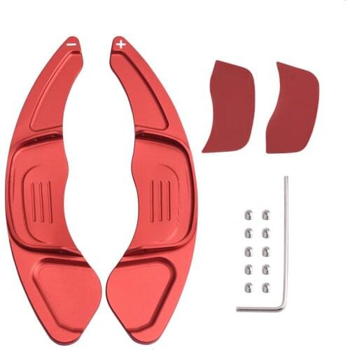 Zeroclearance 1 Pair Car Steering Wheel Extension Shifters Aluminum Shift Paddles For Volkswagen GOLF 7 2015- GTI R MK7 Scirocco
