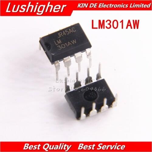 10PCS LM301AN DIP8 LM301 LM301A DIP LM301N