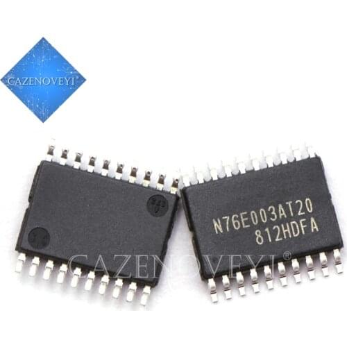 2pcs/lot N76E003AT20 N76E003 TSSOP-20 In Stock
