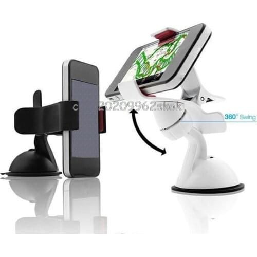 360 Degree Rotating Car Windshield Holder Mount Stand For Tablet PC Mobile Cell Phone GPS Au13 19 Droship