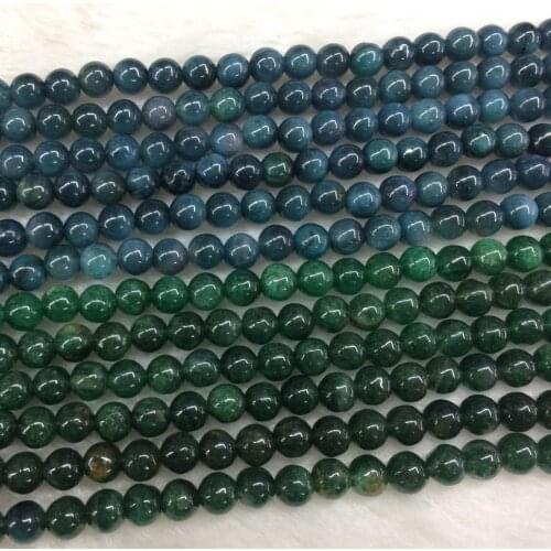 6mm natural african jade stone berads natural gemstone beads DIY loose beads for jewelry making strand 15 " wholesale