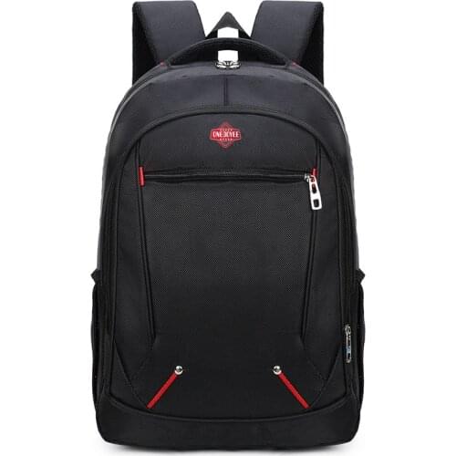 Oxford Black Travel Backpack Men Women Backpack Laptop Bag Mochila Bagpack School Bags For Teenage Girls Boys Back Pack