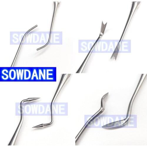 Double End Dental Composite Filling Spatula Carving Tool Stainless Steel Dental Instrument Dental Lab Laboratory Tools
