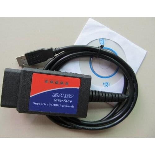 ELM327 USB OBD2 Auto car Diagnostic Tool ELM 327 V1.5 USB Interface OBDII CAN-BUS Scanner hot in russian