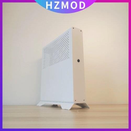 HZMOD Flat XQ69 PLUS V4.3 NON-A4 ITX Mini Case Chassis Htpc Independent Display ITX / SFX-L Supply /REPLACE Sentry 2.0