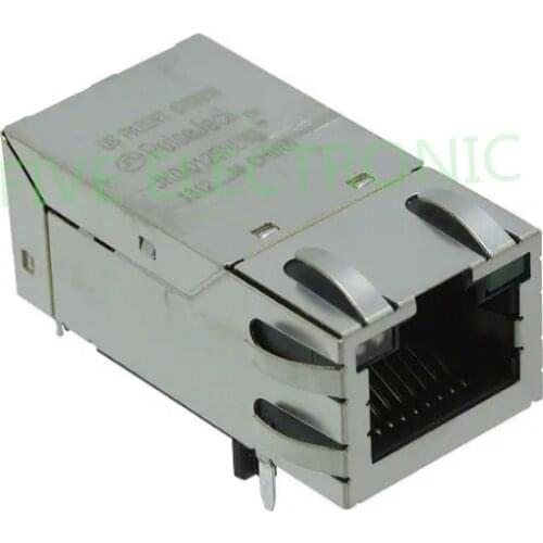 JK0-0125 1 Port RJ45 Magjack Connector Through Hole 10/100 Base-TX, AutoMDIX, Power over Ethernet (PoE) JK0-0125NL