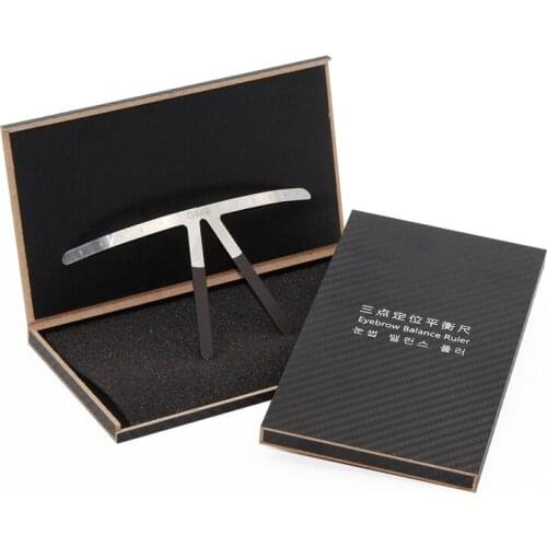 Tattoo Eyebrow Ruler Three-Point Positioning Permanent Makeup Symmetrical tool Grooming Stencil Shaper Balance Ruler