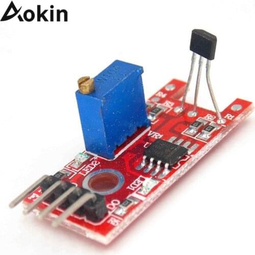 Magnetic Sensor Smart Electronics 4pin KY-024 Linear Magnetic Hall Switches Speed Counting Sensor Module for arduino DIY Kit