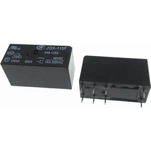 NEW 48V relay JQX-115F-048-1ZS3 JQX-115F 048-1ZS3 JQX115F0481ZS3 HF115F-048-1ZS3 48VDC DC48V 48V 16A 8PIN