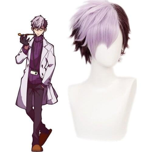 Jibaku Shounen Toilet-bound Hanako kun Tsuchigomori Short Wig Cosplay Costume Heat Resistant Synthetic Hair Men Wigs