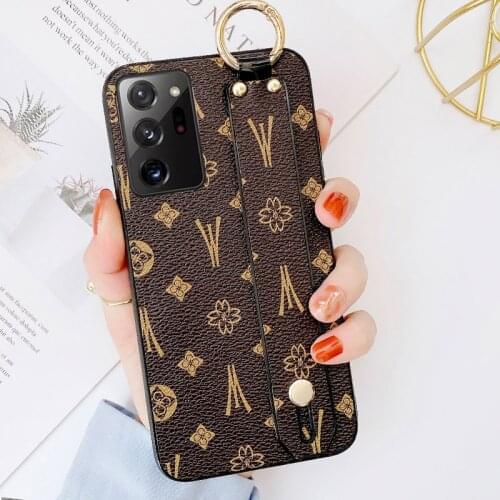 Luxury Musubo Wristband Phone Case For Samsung Galaxy A21S a71 A70 A10 A50 S9 S10 Plus S20 S21 Ultra Note 20 Girls Funda Covers