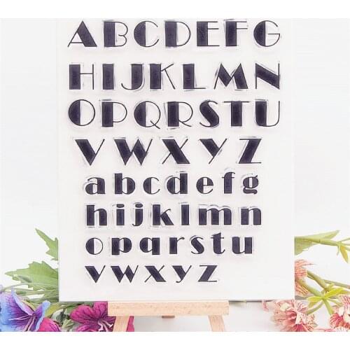 14*18CM Letter C Transparent Clear Stamps / Silicone Seals Roller Stamp For DIY Scrapbooking Photo Album/Card Making