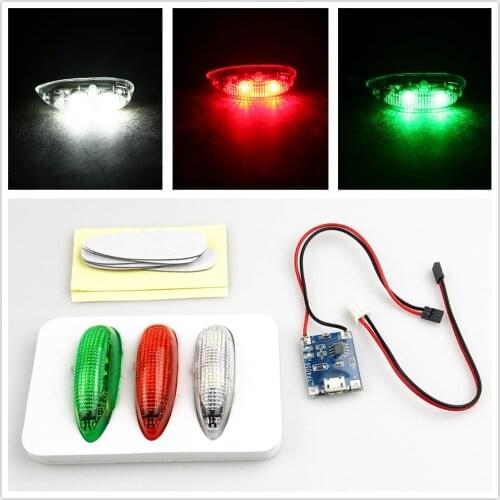 LED Flash Strobe Night Lights For DJI Mavic Pro/Air/Spark/2 Pro/Zoom/Mini Drone Upgrade Parts DIY Multi-Scintillation Modes Kit