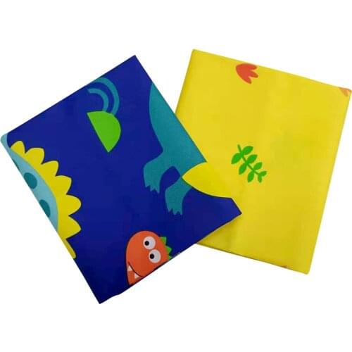 Printed Cartoon Animals Baby Cotton Upholstery Fabric by half meter forDIY Sewing Quilt Scrapbooking Tissue Needlework Material