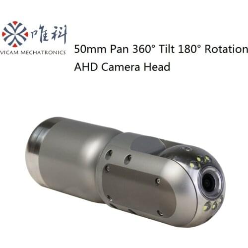 Vicam 100 meter pipe endoscope 50MM 360 degree Rotation ndustrial pipeline sewer detector