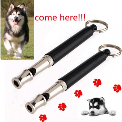 UltraSonic Pet Dog Training Whistle Adjustable Sound Silent Key Chain 9cm Fashion style Dog Training Product for Pet Dog Trainer