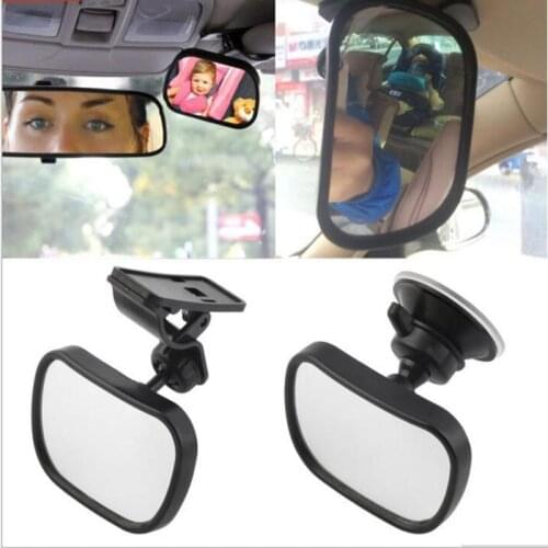 Rotation Adjustable Suction Cup Baby Mirrors Car Back Seat Baby View Mirror Car Interior Rearview Mirror Interior Parts