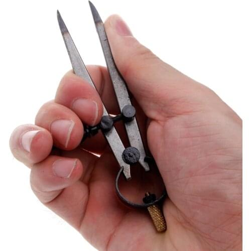Jewelers Toolmakers Precision Measuring Compass Divider Craft Tool Adjustable XX9C