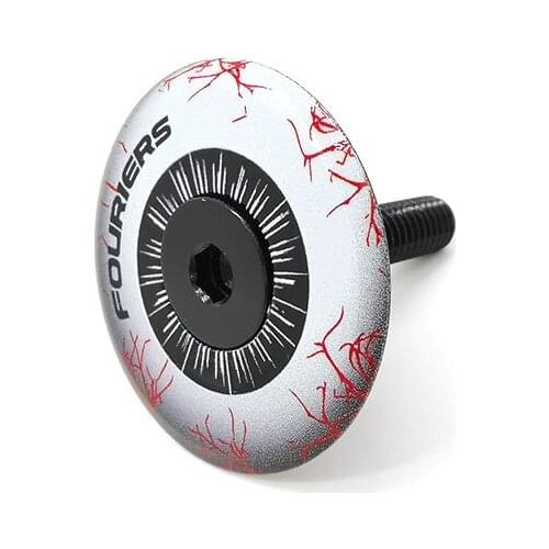 Fouriers TC-DX018 Aluminium alloy Bike Headset Cover Bicycle Top Cap For 28.6mm Fork 1-1/8 Steerer Tube Stem Spacer