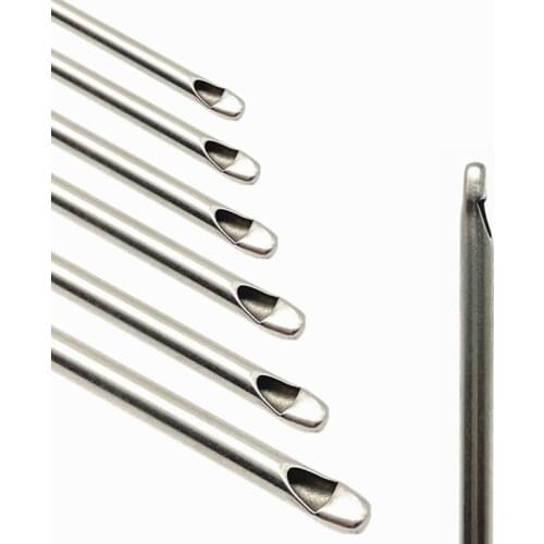 1pcs key-shape liposuction cannula fat transfer liposuction needle Fat harvesting cannula for stem cells