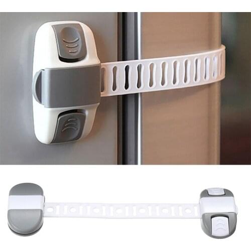 1pc Plastic Cabinet Lock Child Baby Safety Locks for Refrigerators Security Drawer Latches Child Lock Appliance