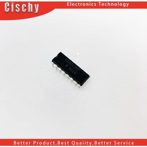 10pcs/lot CD4019BE CD4019 DIP-16 logic IC CMOS Quad AND/OR Select Gate