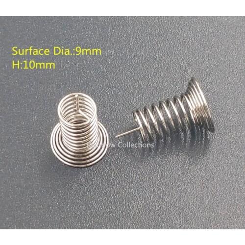 100PCS 9*10mm, Wire Dia.0.4mm, Touch spring/Compression spring for household appliance for PCB board
