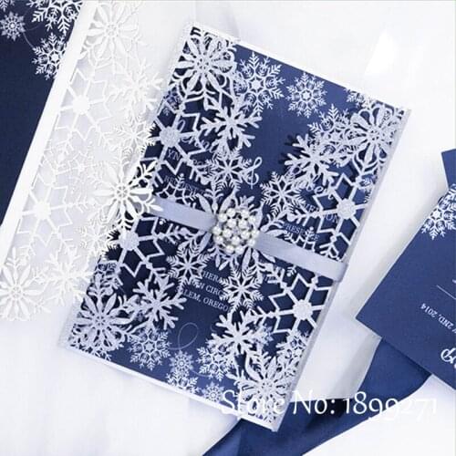 2019 popular wedding favors flower lace laser cut wedding invitation card