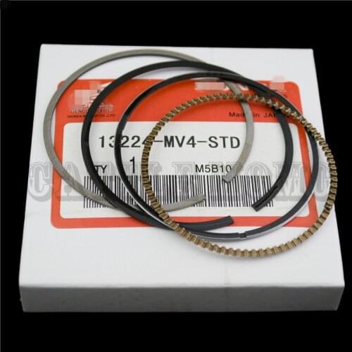 4XSet Free shipping Motorcycle PISTON RING For CB400 Super Four 92-98/CBR400 NC23 NC29/VFR400 NC30 NC35 Piston Rings