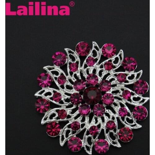 50pcs free shipping Crystal Rhinestone button Flatback for Wedding Invitation in Zinc Alloy