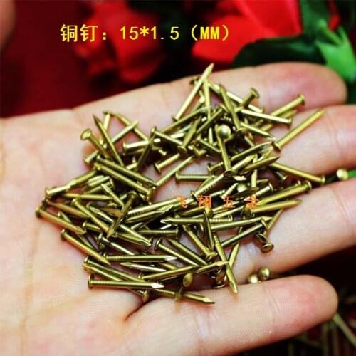 500PCS brass cross with flat head screws 1.2mm*8mm