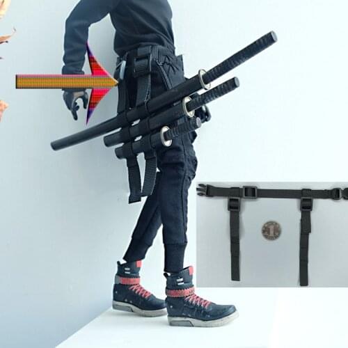 1/6 Scale soldiers Accessory weapons knife sword belt for 12 inches TBLeague PHICEN Action figure