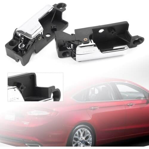 2pcs Car Door Handle Rear Left & Right Side For Ford Fusion/ Mercury Milan/ Lincoln MKZ/ Lincoln Zephyr
