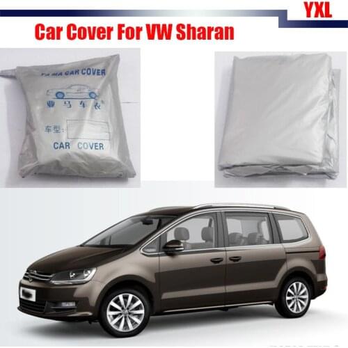 Cawanerl Full Car Cover Outdoor Anti-UV Rain Snow Sun Resistant Protection Cover Car-Cover For Volkswagen Sharan