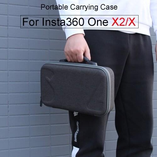 Case For Insta360 One X2 multi-functional Storage Box Protective Bag Portable Carrying for Insta 360 ONE X Camera Accessories