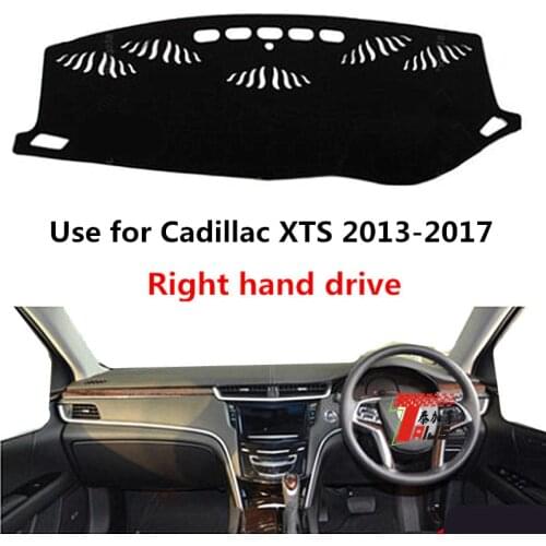 TAIJS Factory Classic 3Colors Polyester Fibre Car Dashboard Cover For Cadillac XTS 2013 2014 2015 2016 2017 Right Hand Drive