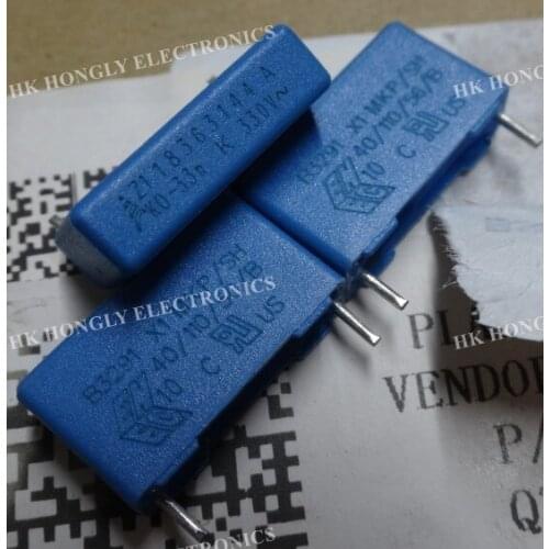 30PCS B3291 X1 MKP/SH U1 K M 330V 0.1UF 104K 104M P=15mm B32912A3104K B32912A3104M MET FILM CAPACITOR