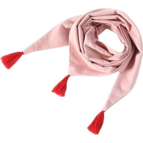 Cute Kids Neckerchief Spring Baby Bib Neck Collar Wear Accessories Autumn Cotton Children Triangle Wrap Boy Girl Shawl Scarf